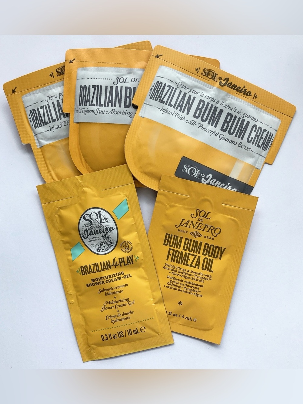 Sol de Janeiro Brazilian Bum Bum Cream + Body Firmeza Oil & shower cream gel